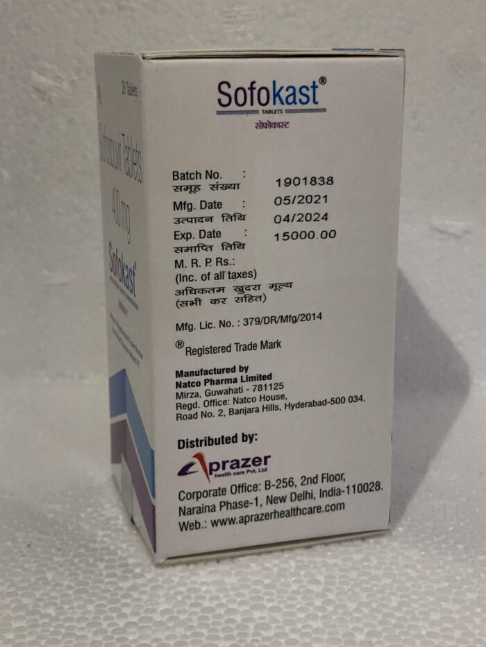 Sofokast 400mg Tablet - Image 2