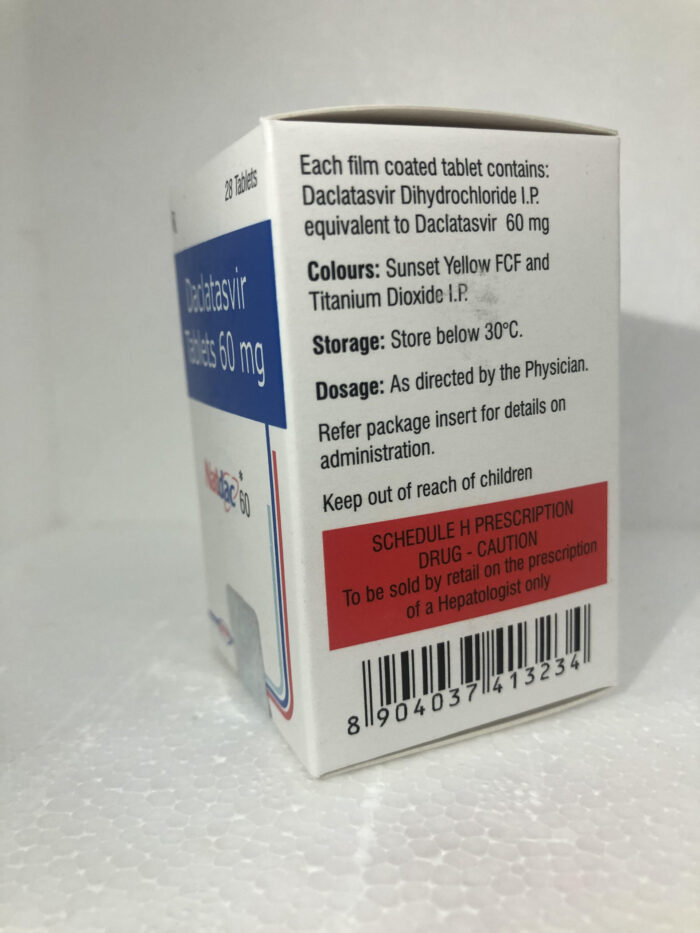 Natdac 60mg Tablet - Image 3