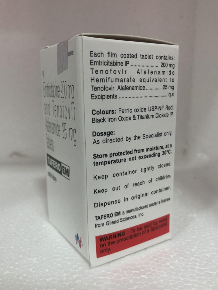 Tafero-EM 200mg, 25mg Tablet - Image 2