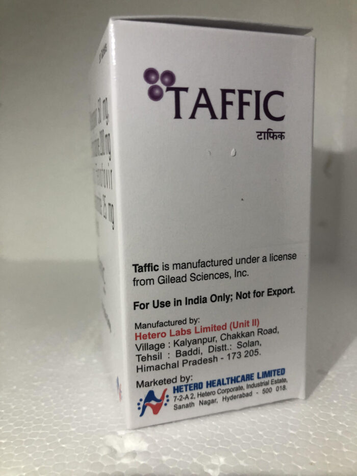 Taffic 50mg/200mg/25mg Tablet - Image 3