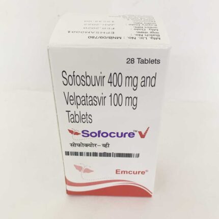 Sofosbuvir valpatasvir bulk exporter Sofocure-V 400mg/100mg Tablet Third Contract Manufacturing