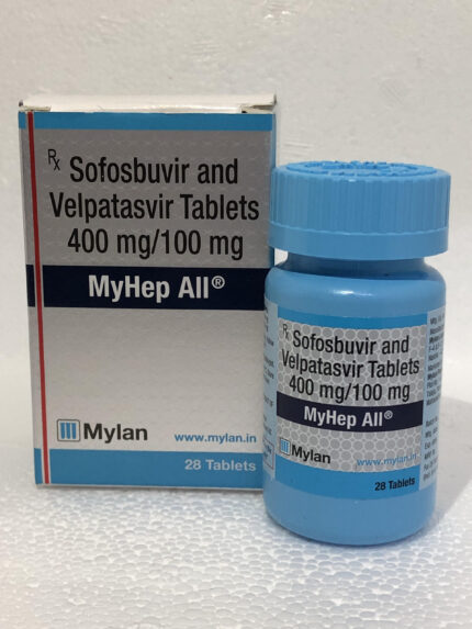 Sofosbuvir velpatasvir bulk exporter Myhep All Tablet 400mg, 100mg third contract manufacturing