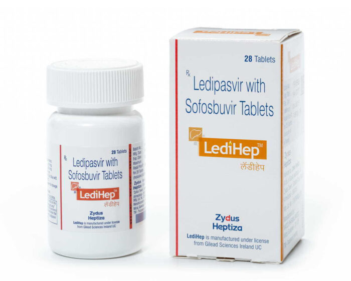 Sofosbuvir Ledipasvir bulk exporter Ledihep Tablet 400mg, 90mg third party manufacturing