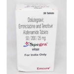  Dolutegravir Emtricitabine Tenofovir Alafenamide Bulk Exporter Spegra 50mg, 200mg, 25mg Tablet Third Party Manufacturer