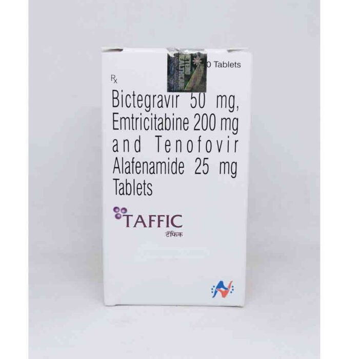 Bictegravir Emtricitabine Tenofovir Alafenamide bulk exporter Taffic 50mg, 200mg, 25mg Tablet Third Contract Manufacturer