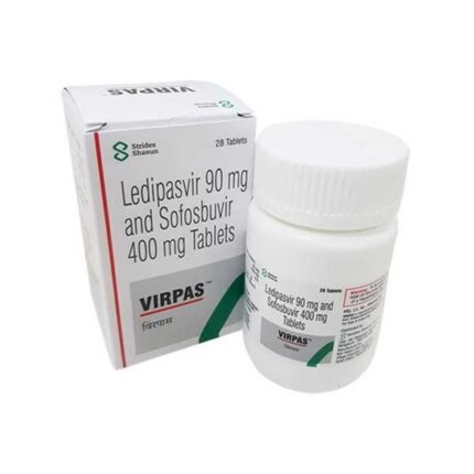 Sofosbuvir Ledipasvir Bulk Exporter Virpas 400mg/90mg Tablet Third Party Manufacturing