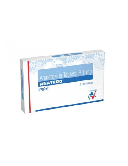 Anastrozole bulk exporter Anatero 1mg, Tablet Third Contract Manufacturer