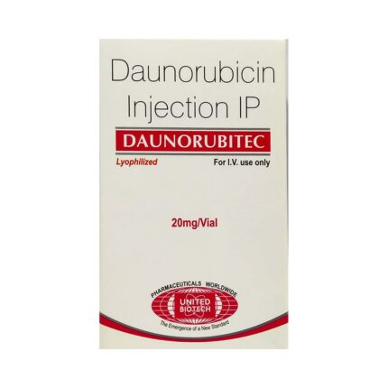 Daunorubicin Bulk Exporter Daunorubitec 20mg, Injection Third Party Manufacturer