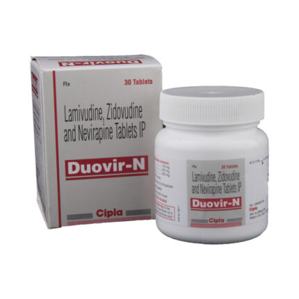 Lamivudine Zidovudine BP Nevirapin Bulk Exporter Duovir-N 150mg, 300mg, 200mg Tablet third contract manufacturer