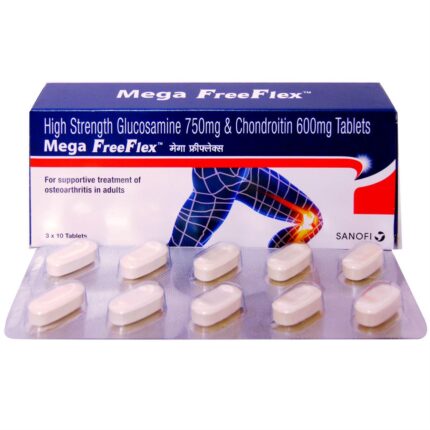 Glucosamine Chondroitin bulk exporter Mega FreeFlex 750mg, 600mg, Tablet Third Party Manufacturer