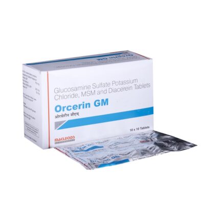 Glucosamine Diacerein MSM Bulk Exporter Orcerin GM 750mg, 50mg, 250mg Tablet third contract manufacturer