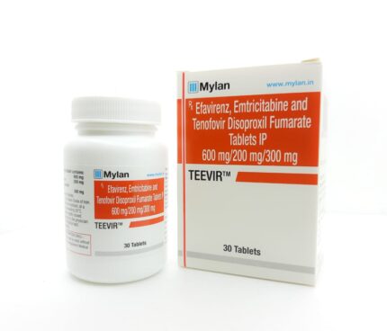 Efavirenz Emtricitabine Tenofovir Disoproxil Fumarate Bulk Exporter Teevir 600mg, 200mg, 300mg, Tablet Third Party Manufacturer