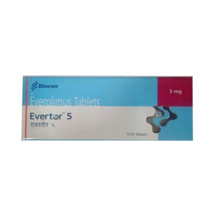 Everolimus bulk exporter Evertor 5mg, Tablet Third Party Manufacturing india