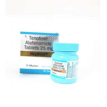 Tenofovir Alafenamide bulk exporter HepBest 25mg, Tablet Third Contract Manufacturer