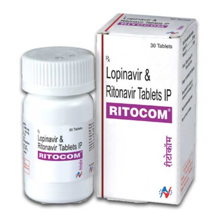 Lopinavir ritonavir bulk exporter Ritocom 50mg, 200mg, Tablet Third Contract Manufacturing