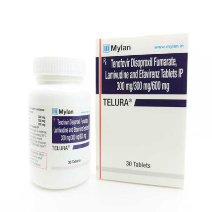 Tenofovir Disoproxil Fumarate Lamivudine Efavirenz Bulk Exporter Telura 300mg, 300mg, 600mg Tablet Third Contract Manufacturer
