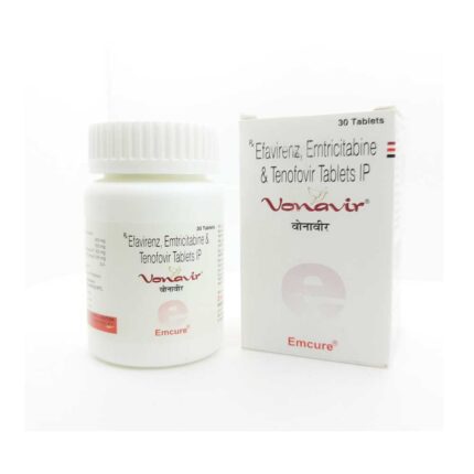 Tenofovir Disoproxil Fumarate Emtricitabine Efavirenz bulk exporter Vonavir 300mg, 200mg, 600mg Tablet Third Contract Manufacturer