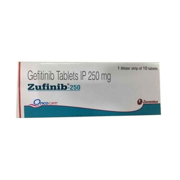 Gefitinib bulk exporter Zufinib 250mg, Tablet Third Contract Manufacturer