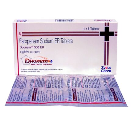Faropenem sodium bulk exporter Duonem ER 300mg Tablets Third Contract Manufacturing