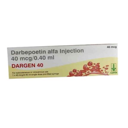 Dargen 40mcg Injection PFS Uses, Benefits, Side Effects Safety Advise