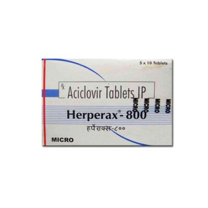 Aciclovir bulk exporter Herperax 800mg Tablet third contract manufacturing