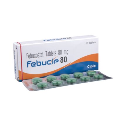 Febuxostat bulk exporter Febucip 80mg Tablet Third Contract Manufacturing