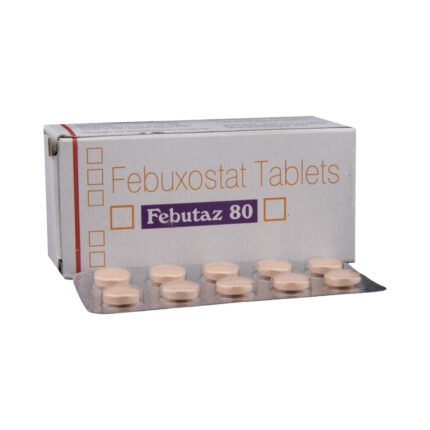 Febuxostat bulk exporter Febutaz 80mg Tablet third contract manufacturer