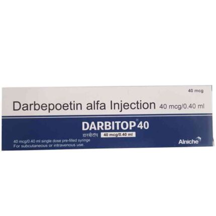 Darbepoetin alfa bulk exporter Darbitop 40mcg Injection Third Party Manufacturer