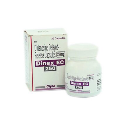 Didanosine bulk exporter Dinex-EC 250mg Capsule Third Contract Manufacturing