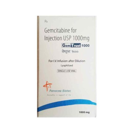 Gemcitabine bulk exporters Gemtrust 1000mg, Injection Third Party Manufacturer