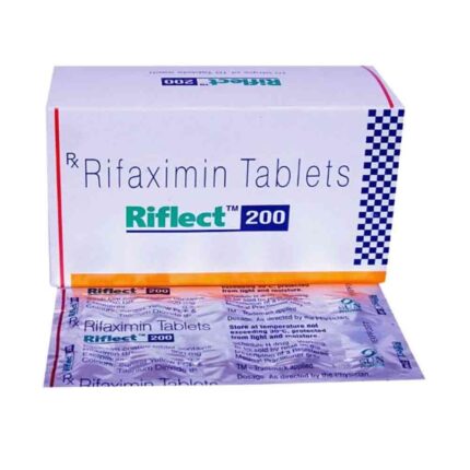 Rifaximin bulk exporter Riflect 200mg Tablet third contract manufacturing india
