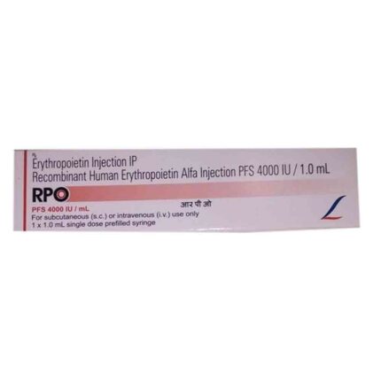 Recombinant Human Erythropoietin bulk exporter india Rpo 4000I.U Injection third contract manufacturer