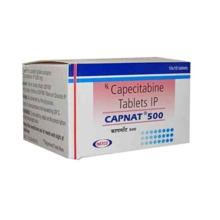 Capecitabine bulk exporter Capnat 500mg Tablet Third Contract Manufacturing