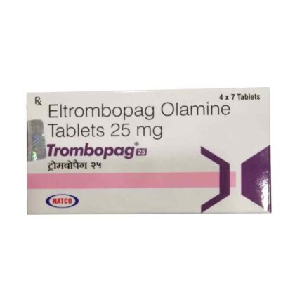Eltrombopag bulk exporter Trombopag 25mg Tablet third party manufacturer