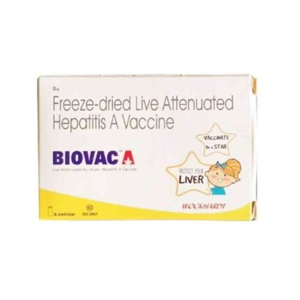 Freeze dried Live Attenuated Hepatitis A Vaccine bulk exporter Biovac A Vaccine 6.5ccid50 Third Party Manufacturer