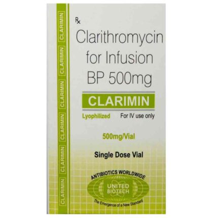 Clarithromycin bulk exporter Clarimin 500mg Injection third party manufacturing