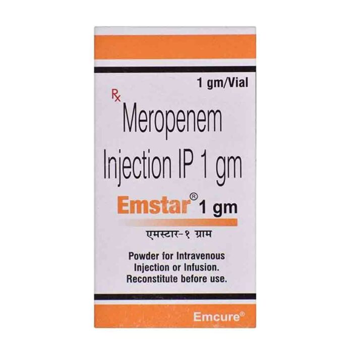 Meropenem bulk exporter Emstar 1000mg Injection Third Contract Manufacturing