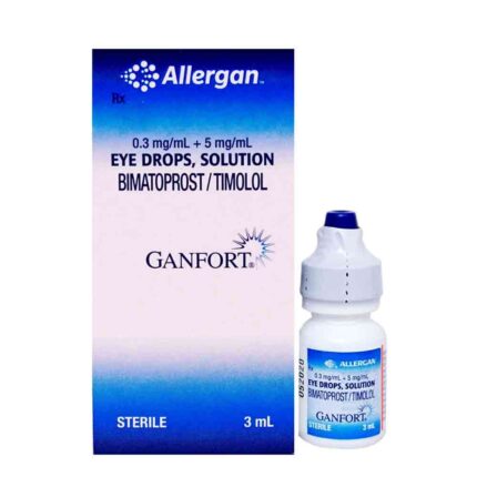 Bimatoprost Timolol bulk exporter GANFORT 0.3MG/5.0MG EYE DROP Third Contract Manufacturing This damage is often caused by an abnormally high pressure in the eye. Ganfort Eye Drop is used to reduce swelling and pressure inside the eye.