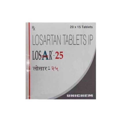 Losartan bulk exporter LOSAR 25MG TABLET third contract manufacturing india