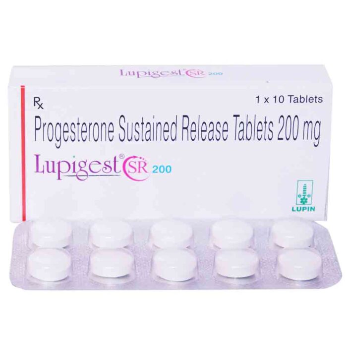 Progesterone bulk exporter Lupigest SR 200mg Tablet third contract manufacturer