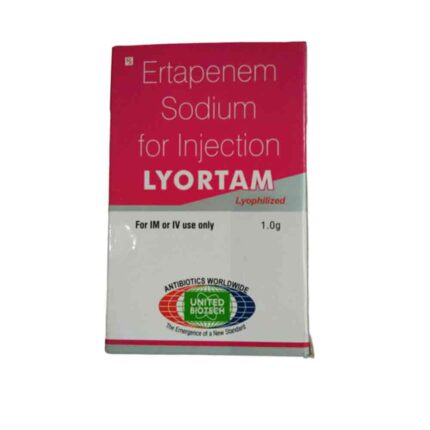 Ertapenem bulk exporter LYORTAM 1GM INJECTION third contract manufacturer