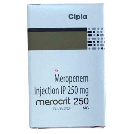 Merocrit 250mg Injection Meropenem bulk exporter Third Party Manufacturing