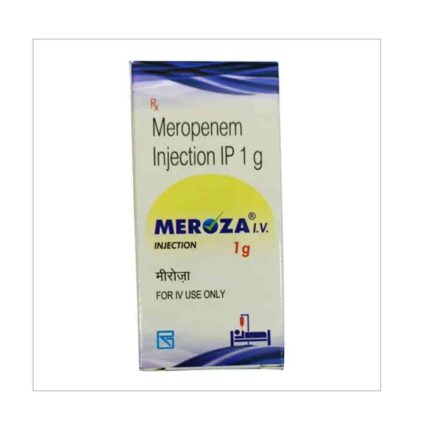 Meropenem bulk exporter Meroza I.V 1gm Injection Third Contract Manufacturing