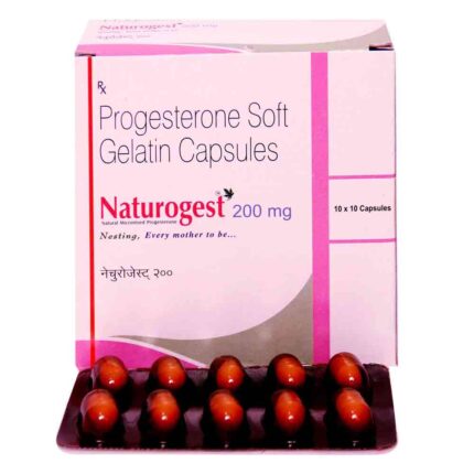 Progesterone bulk exporter Naturogest 200mg Capsule third contract manufacturer