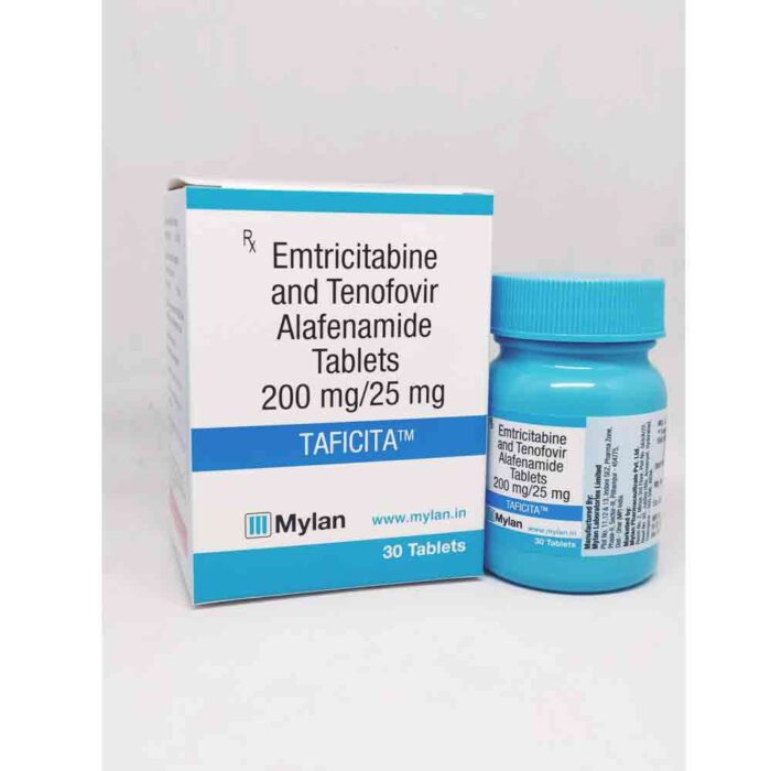 Taficita 200mg/25mg Tablet Emtricitabine Tenofovir Alafenamide bulk exporter third contract manufacturing