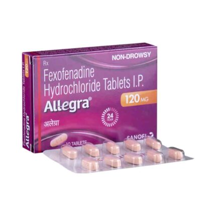 Fexofenadine bulk exporter Allegra 120mg Tablet third contract manufacturing