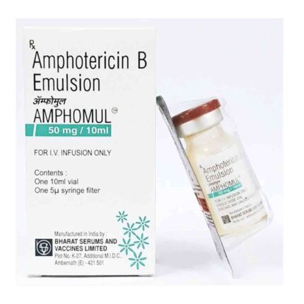 Amphotericin B Emulsion Bulk Exporter AMPHOMUL 50MG INJECTION third party manufacturer