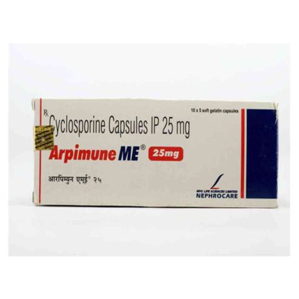 Arpimune ME 25mg Capsule Cyclosporine bulk exporter third contract manufacturer