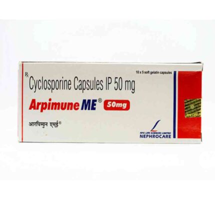 Cyclosporine bulk exporter Arpimune ME 50mg Capsule third contract manufacturing