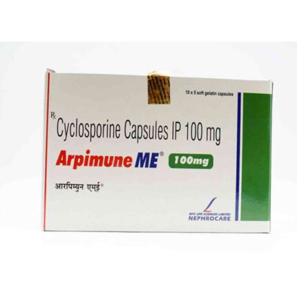 Cyclosporine bulk exporter Arpimune ME Capsule 100mg third contract manufacturer